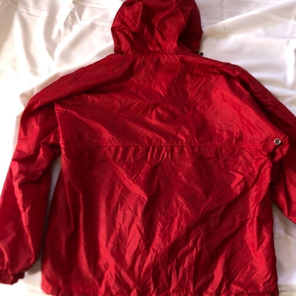 Vtg Quarter Zip Pullover Kangaroo Pouch Jacket - Picture 12 of 14